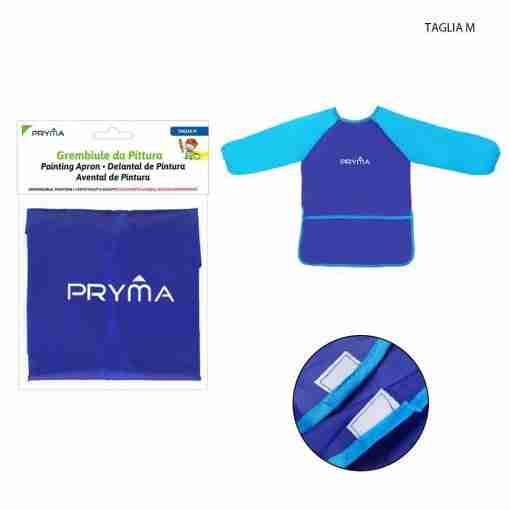 Pryma Grembiule Pittura Mis.M Blu