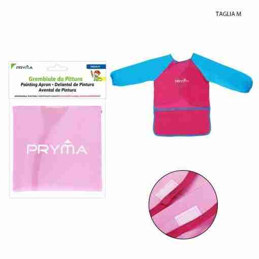 Pryma Grembiule Pittura Mis.M Rosa