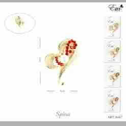 Spilla A Forma Di Cuore