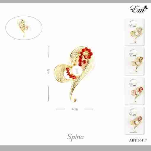 Spilla A Forma Di Cuore