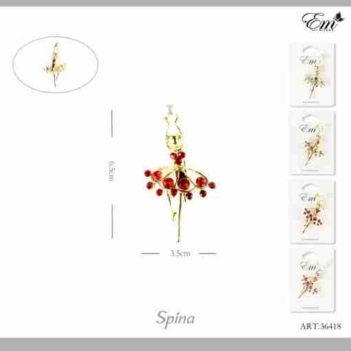 Spilla A Forma Di Ballerina