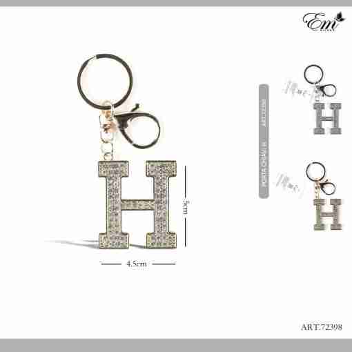 PORTACHIAVI C/ LETTER H