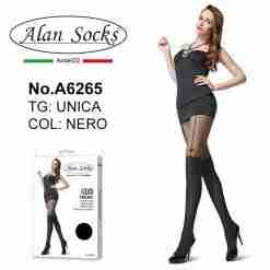 Alansocks 80 Den A6265 Collant Moda