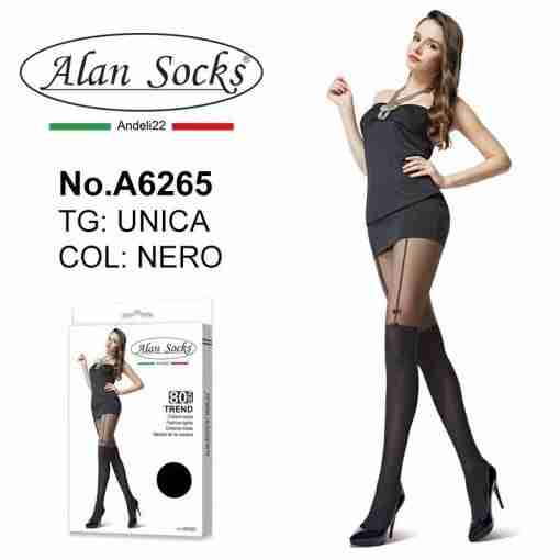 Alansocks 80 Den A6265 Collant Moda