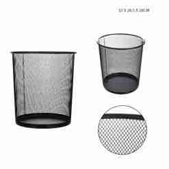 Pryma Cestino Rete Met. 22x26.5x28cm Nero