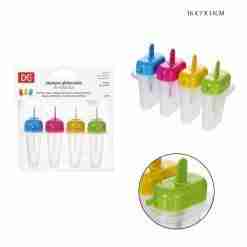 Dc Casa Stampo Ghiacciolo Plast. 4pz 16x7x11cm