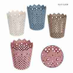 Dc Casa Cestino Plast. 10.3x12.5cm
