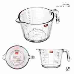 Dc Casa Brocca Vetro Graduata 1000ml 21x15x11cm