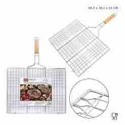 Dc Casa Griglia Doppia Barbecue M/Leg 66.5x38.5x50