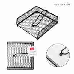 Dc Casa P/Tovaglioli Metallo 19.3x18.5x7cm