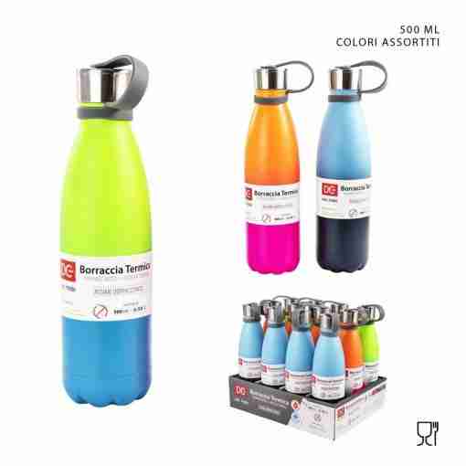 Dc Casa Borraccia Termica Acciaio 500ml