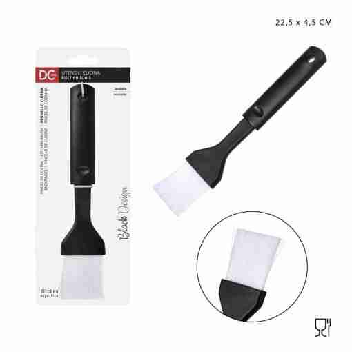 Dc Casa L/Black Pennello Alimenti 22.5x4.5cm