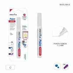 Pryma Marcatore Vernice P/Tonda 2mm Bianco Bl.
