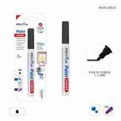 Pryma Marcatore Vernice P/Tonda 2mm Nero Bl.