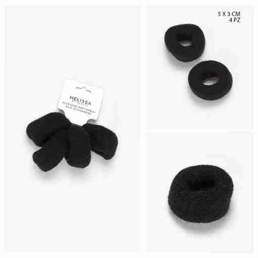 Melissa Elastico Max Spugna Nero 50x30mm 4pz