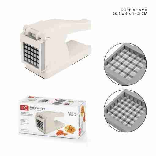 Dc Casa Taglia Verdure 2lama 26.3x9x14.2cm