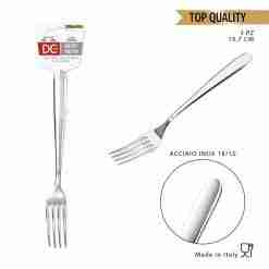Dc Casa Country Forchetta Inox 18/10 19.7cm 3pz