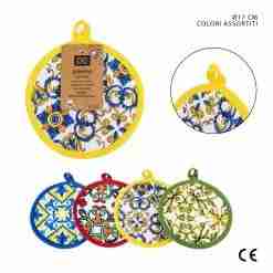 Dc Casa Presina Tonda D17cm Maiolica Ass.