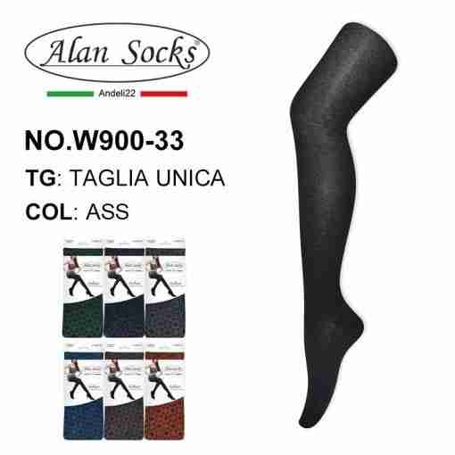 Alansocks 120 Den W900-33 Collant Moda