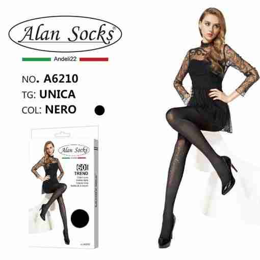 Alansocks 60 Den A6210 Collant Moda