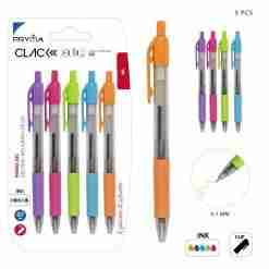 Pryma Penna Gel Clack Color 0.07mm 5pz Bl.