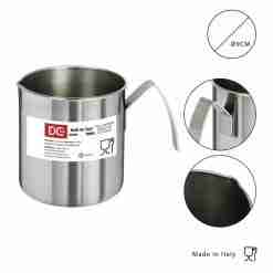 Dc Casa Bricco C/Bordo Acciaio Inox  9cm