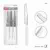 Dc Casa Coltello Tavola P/Tonda 6pz Bianco