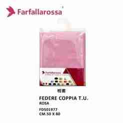 Federe Coppia T.U. Rosa