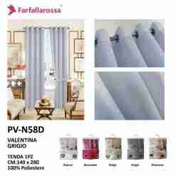 Tenda 140*280 Pv-N58-D Grigio /F-N36-D/