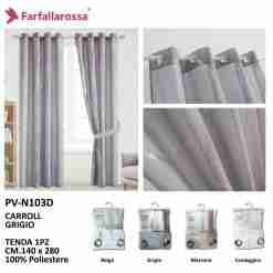 Tenda 140*280 Pv-N103-D Grigio /F-N164-D/