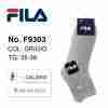 Fila F9303 Tris Calze Corte Col.Grigio Tg.35-38