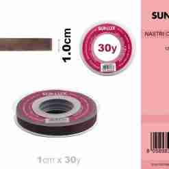 Nastro Organza Marrone 1cm*30y