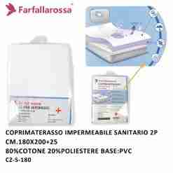 Coprimaterasso Sanitario 2p Cm.180x200