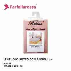 Lenzuolo Sotto Con Angolo 180x200/30 B-70-O