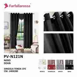 Farfallarossa Tenda 140*280 Pv-N121-N Nero /F-N113-N/