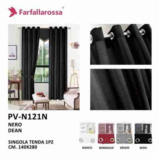 Farfallarossa Tenda 140*280 Pv-N121-N Nero /F-N113-N/