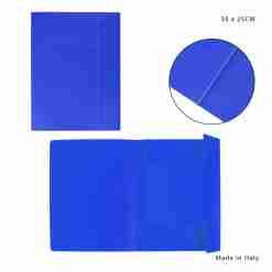 Cartellina C/Elast. 3/L 190g 25x35cm Blu