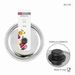 Dc Casa Coperchio Acciaio Inox Universale 32cm