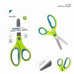 Pryma Forbici Bicolor Soft Touch Tonda 14cm Bl.