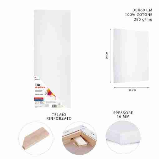 Pryma Tela Pittura 30x60x1.6cm