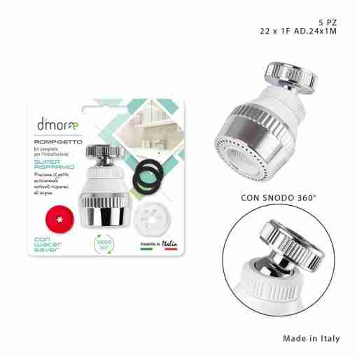 Dimorae Rompigetto C/Snodo Filetto 22x1f Ad.24x1m