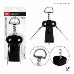 Dc Casa L/Black Cavatappi Metallo 17.5x5.8x3.8cm