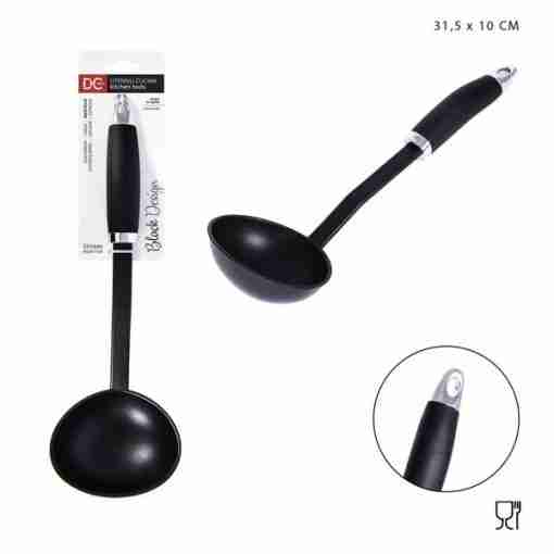 Dc Casa L/Black Mestolo Nylon 31.5x10cm