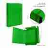 Pryma Cartella 3/L Elast.Piatto D5 25x35cm Verde