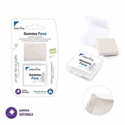 Pryma Gomma Pane Bianco+P/Gomma Bl.