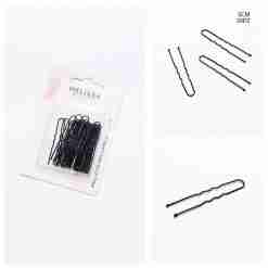 Melissa Mollette Capelli 5cm 30pz Nero