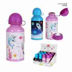 Dc Casa Borraccia Alluminio 400ml Ass.