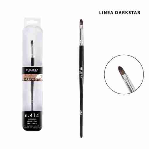 Melissa Darkstar Pennello Precisione Labbra N.414