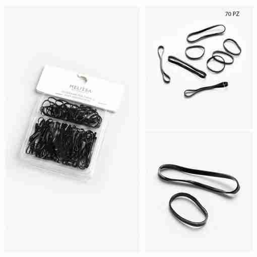 Melissa Elastico Capelli 70pz Nero