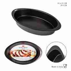 Dc Casa L/Cooking Master Teglia Ovale H6 35x23cm